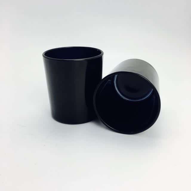 Tumbler Gloss Black Glass - Small