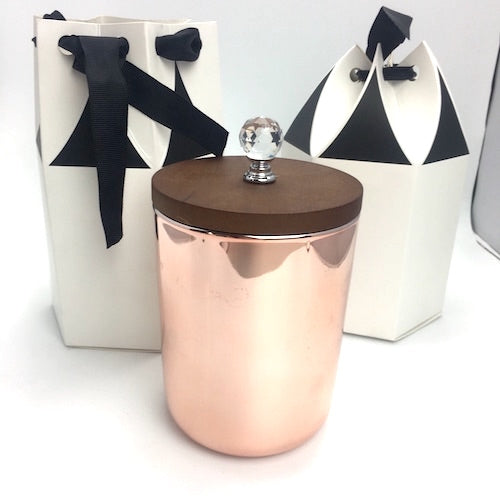 Gift Box - Large Hexagon Shape White & Black