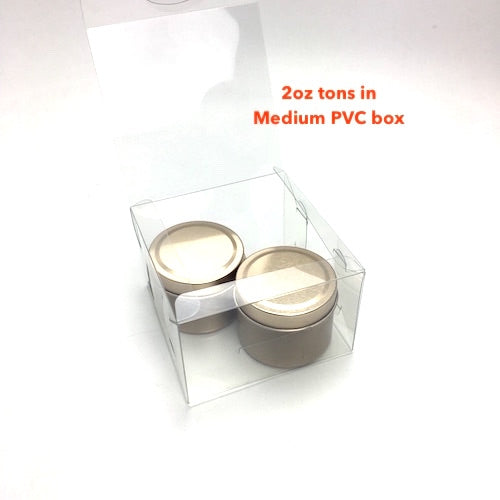 PVC Gift Box Clear Medium