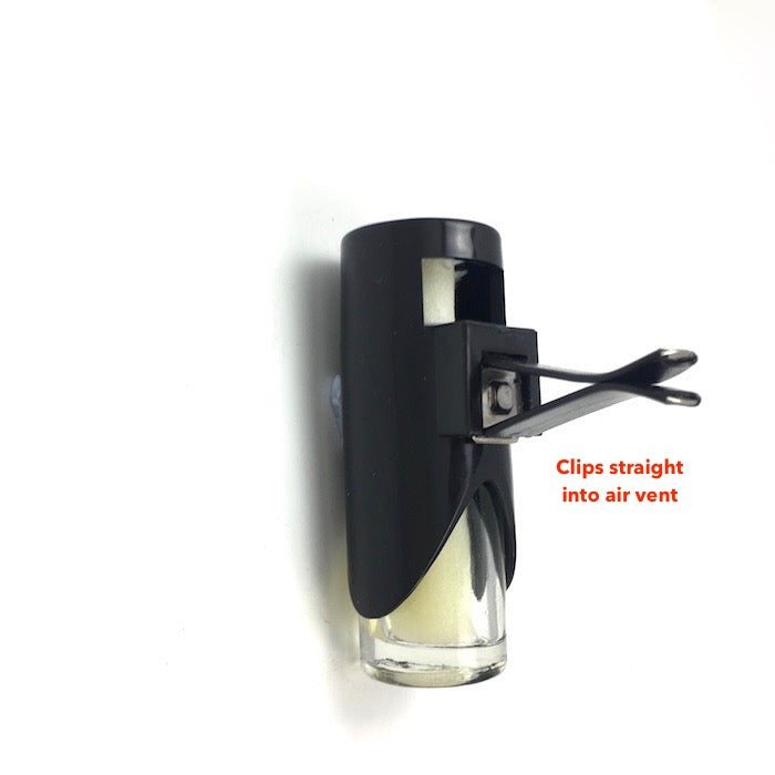 Clip On Car Diffuser - Black