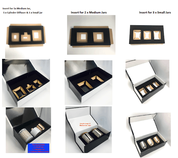 Insert for Gift Box- Small Trio