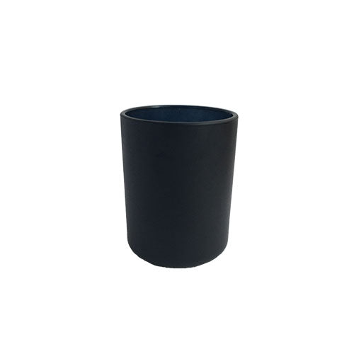 The Republic Matte Black Glass -Large