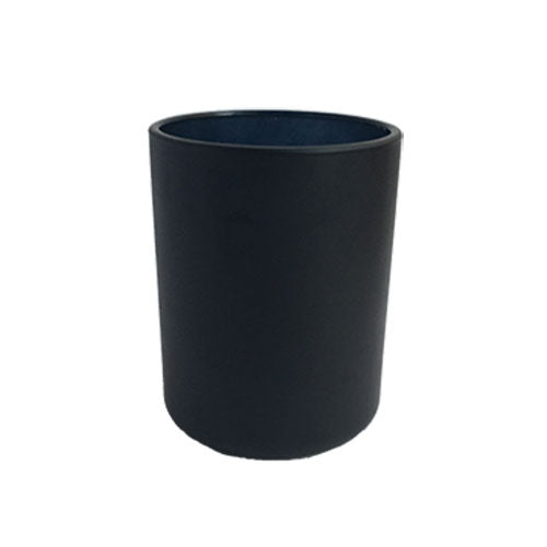 The Republic Matte Black Glass -Large