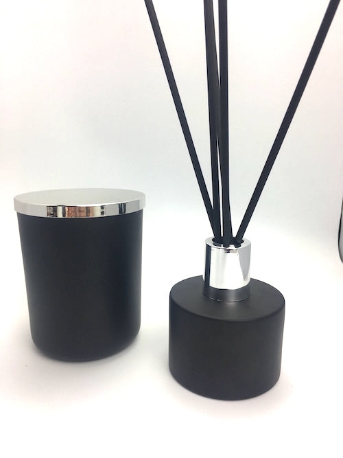 120ml Cylinder Diffuser Bottle Matte Black