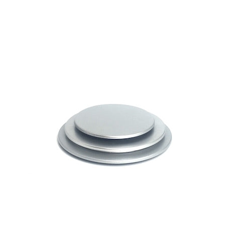 PLASTIC LID Matte Silver Large