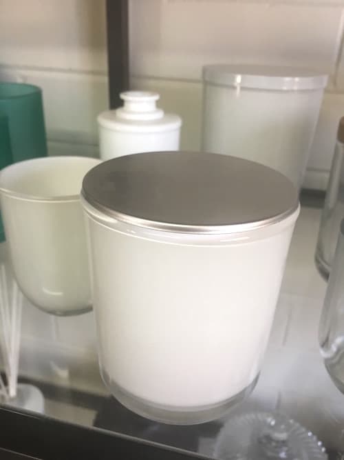 PLASTIC LID Matte Silver Small
