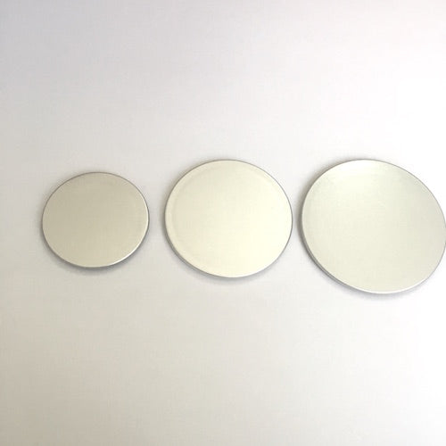 PLASTIC LID Matte Silver Large