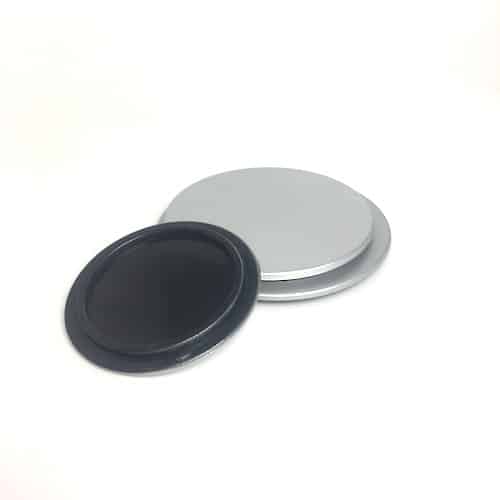 PLASTIC LID Matte Silver Small