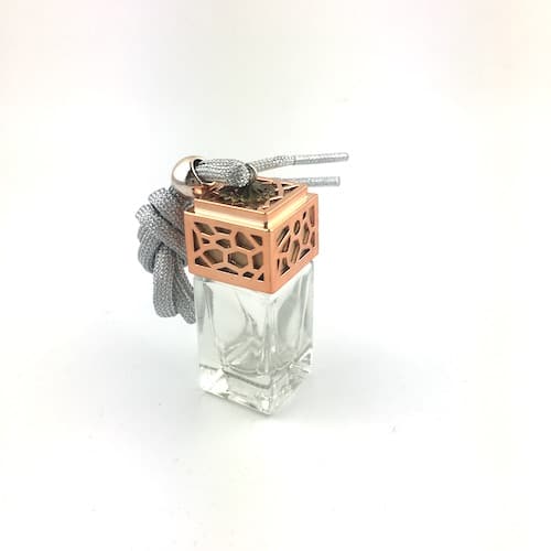 Hanging Diffuser Cubic Bottle 10ml-Rose Gold