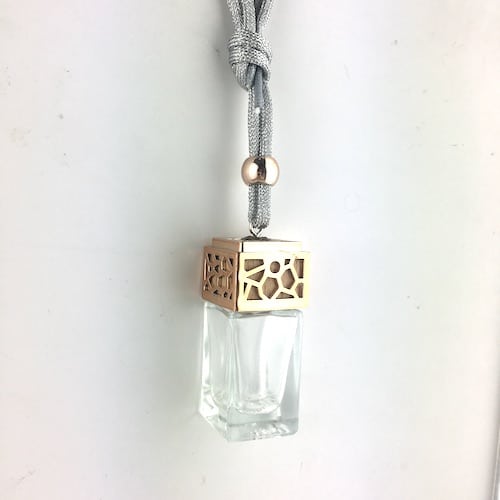 Hanging Diffuser Cubic Bottle 10ml-Rose Gold