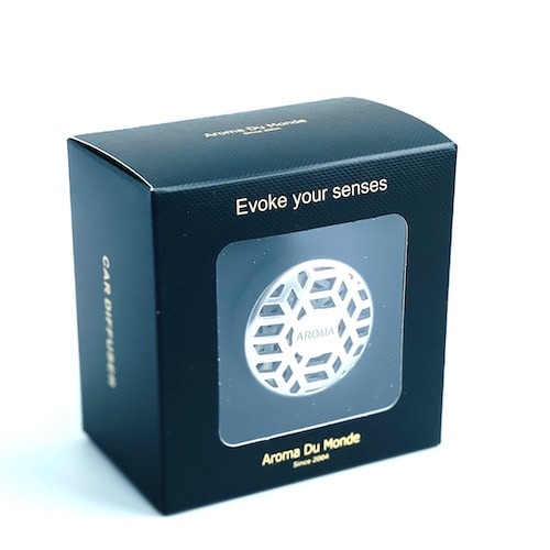 silver metal car diffuser â€“ Glassware Imports Australia