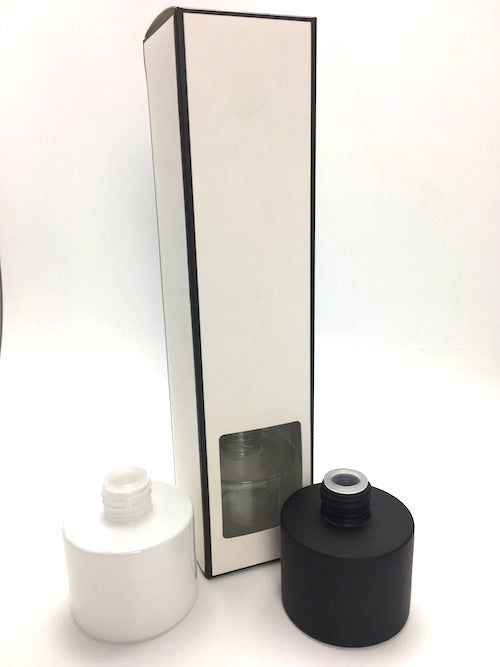 120ml Cylinder Diffuser Bottle Matte Black