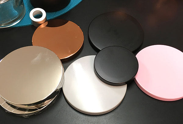 Stainless Steel Shiny Rose Gold Lid - Small