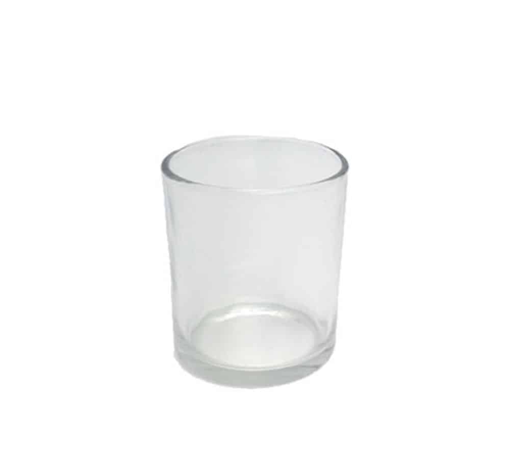 tumbler clear glass medium interim size