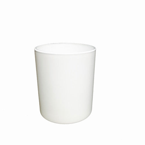 Tumbler Gloss White Glass - Medium