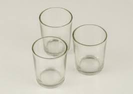 Tumbler Votive Clear Glass - Extra Small