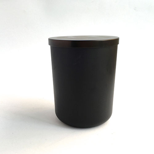 Stainless Steel Matt Black Lid - Large - Image 3