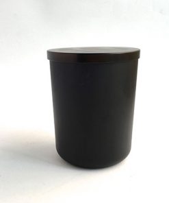 Alternative view of Stainless Steel Matte Black Lid - Medium