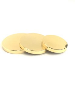 Alternative view of Stainless Steel Shiny Gold Lid - Medium
