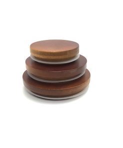 Alternative view of Bamboo Lids - Small - Golden Oak