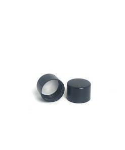 Cap Smooth Wall Screw Cap 24410 Neck - Black