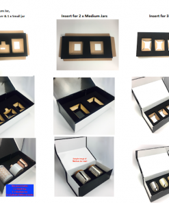Alternative view of Insert for Gift Box- Small/Medium Jar & Cylinder insert