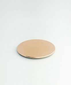 PLASTIC LID Shiny Rose Gold Large