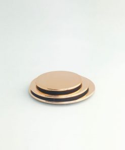 Alternative view of PLASTIC LID Shiny Rose Gold Large