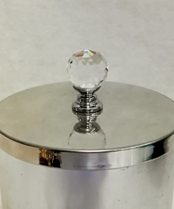 Alternative view of Crystal Ball Knob-Silver Base