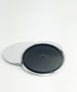 Alternative view of PLASTIC LID Shiny Silver Large