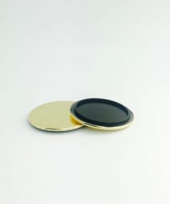 Alternative view of PLASTIC LID Gold Small