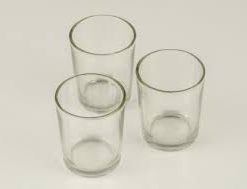 Alternative view of Tumbler Votive Clear Glass - Extra Small