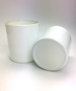 Alternative view of Tumbler Gloss White Glass - Medium
