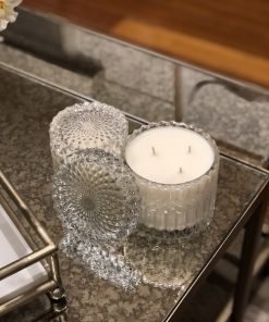 Alternative view of Mandala Glass Canister Large Clear