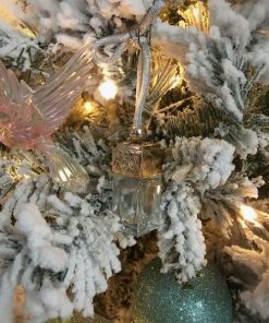 Alternative view of Hanging Diffuser Cubic Bottle 10ml-Rose Gold