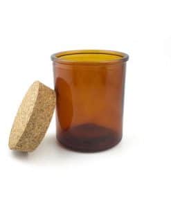 Alternative view of Apothecary & Cork Lid Amber – Medium