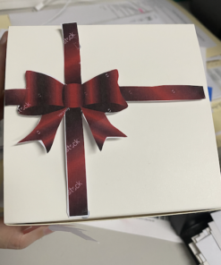 cross shape bow ribbon 3