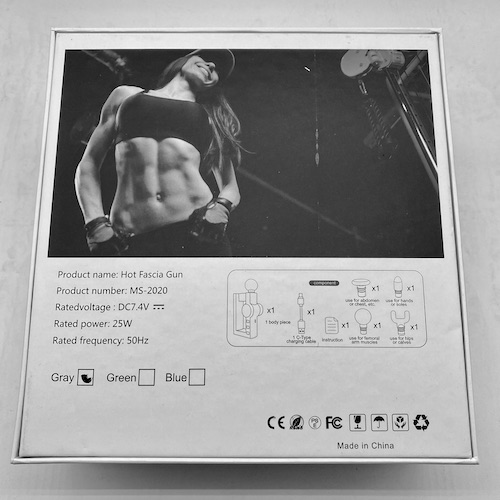 massage gun contents