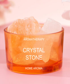 mini crystal stone diffuser orange 2