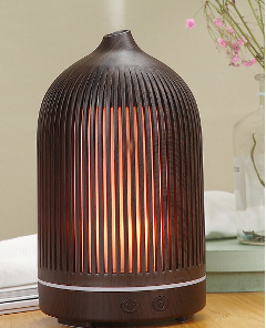 ultrasonic ribbed diffuser black