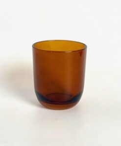 The Republic Amber Glass Small