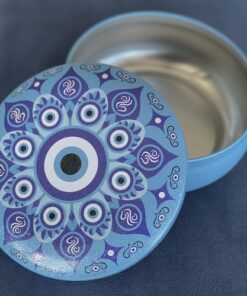 Decorative Tin - Embossed Spiritual Protection Large