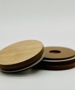 Natural Wooden Lids – Large