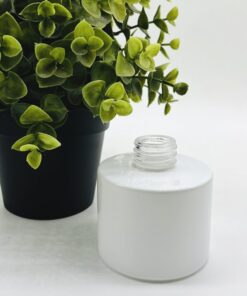 Make your own scented reed diffuser with Gloss White Cylinder Diffuser Bottleder 120ml