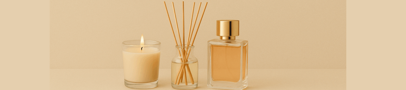 50% Fragrance Sale for Candles, Diffusers, Perfumes